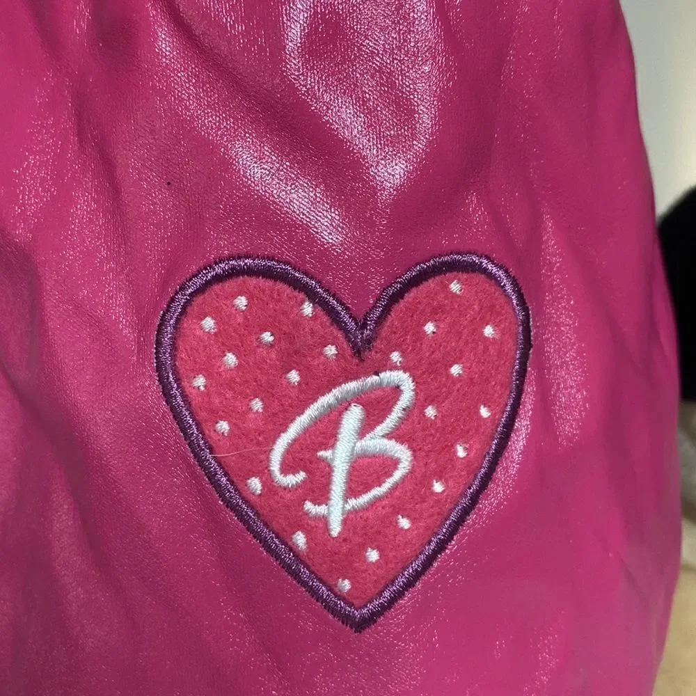 BARBIE Pink Fashion Vinyl Dog Coat Vest